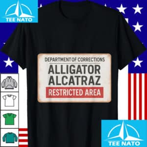 Department of Corrections Alligator Alcatraz Restricted Area Shirt