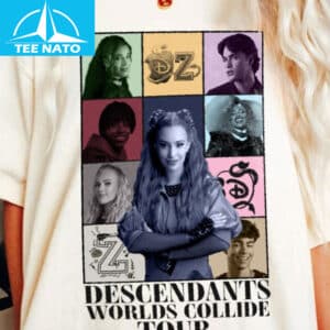 Descendants Worlds Collide Tour 2025 Shirt