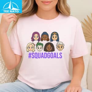 Descendants Zombies Squad Goals Shirt4