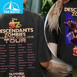 Descendants Zombies World Tour T Shirt1