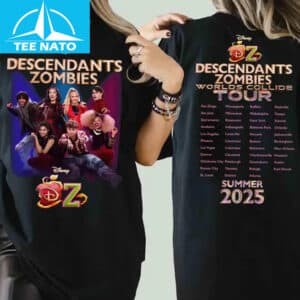 Descendants Zombies World Tour T Shirt2