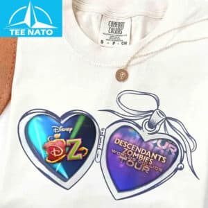 Descendants Zombies Worlds Collide Tour Locket Shirt