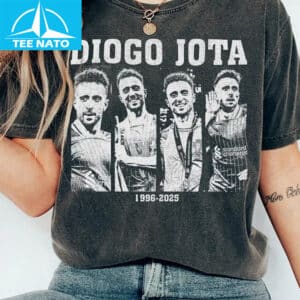 Diogo Jota 1996 2025 Player Collage Shirt