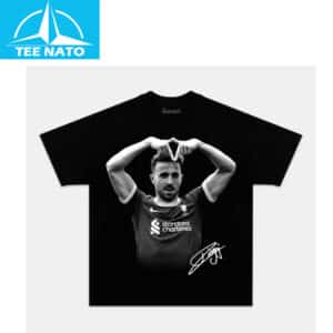 Diogo Jota Celebration Pose Autograph Shirt 12 Diogo Jota Celebration Pose Autograph Shirt