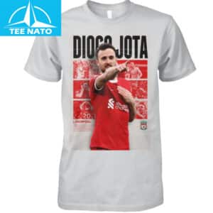Diogo Jota Liverpool FC Action Pose Shirt