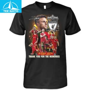 Diogo Jota Liverpool FC Thank You For The Memories Fan Shirt