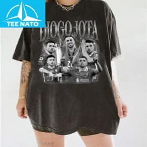 Diogo Jota Shirt Premier League Soccer Fan Gift