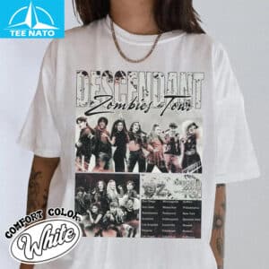 Disney Descendants Zombies Worlds Collide Tour Summer 2025 Shirt2