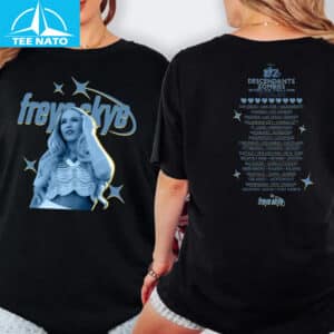 Disney Freya Skye Descendants Zombies Worlds Collide Tour Shirt