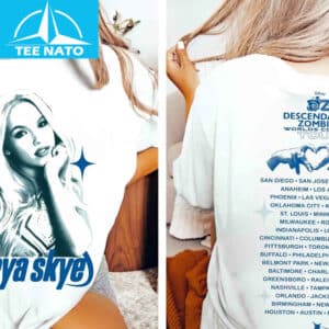 Disney Freya SkyeDescendants Zombies Worlds Collide Tour Shirt