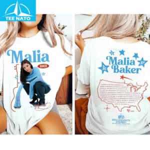 Disney Malia Baker Descendants Zombies Worlds Collide Tour Shirt2