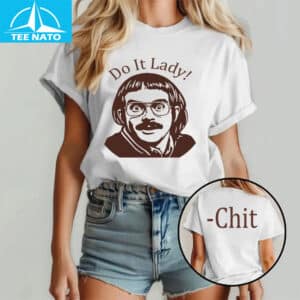 Do It Lady! -Chit Retro Character Shirt 14 Do It Lady Chit Retro Character Shirt