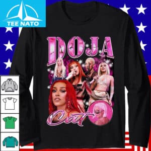 Doja Cat Vintage Style Pop RB Music Collage Shirt2