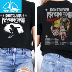 Don Toliver Psycho Tour Europe Shirt