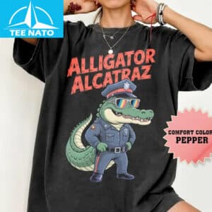 Alligator Alcatraz Cute Cartoon Style Style Shirt 10 Donald Trump Alligator Make America Great Again Shirt2