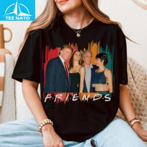 Donald Trump And Jeffrey Epstein Best Friends Parody Shirt