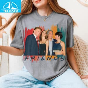 Donald Trump And Jeffrey Epstein Best Friends Parody Shirt4
