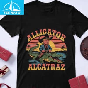 Donald Trump Riding Alligator Alcatraz Shirt 12 Donald Trump Riding Alligator Alcatraz Shirt