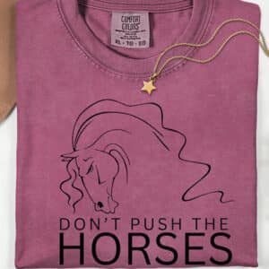 Dont Push The Horses Usyk Boxing Quote Shirt3