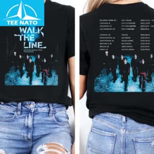 ENHYPEN World Tour Walk The Line 2025 Shirt