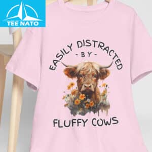 Easily Distracted By Cows Shirt3