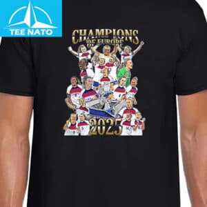 England Womens Champions Of Europe 2025 Shirt1
