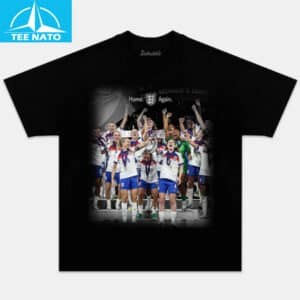 England Womens Euro Champions Home Again Football Team Shirt