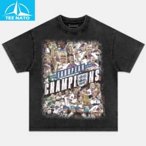 England Womens European Champions 2025 Football Team Shirt2