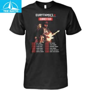 Eurythmics Summer Tour 2025 Concert Dates Shirt