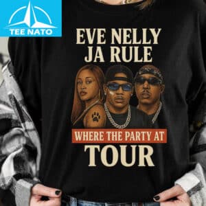 Eve Nelly Ja Rule Where The Party At Tour Shirt