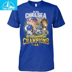 FC Chelsea FIFA Club World Cup 2025 Champions Cartoon Fan Shirt 14 FC Chelsea FIFA Club World Cup 2025 Champions Cartoon Fan Shirt