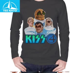 Fantastic Kiss The Four Super Heroes Mountoy Shirt3