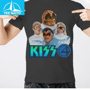 Fantastic Kiss The Four Super Heroes Mountoy Shirt6