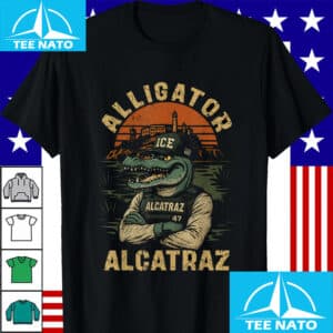 Florida Alligator Alcatraz Ice Funny Trump 2025 T Shirt