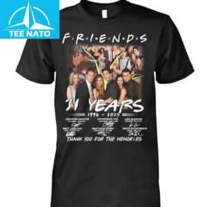 Friends TV Show 31 Years 1994-2025 Anniversary Shirt 12 Friends TV Show 31 Years 1994 2025 Anniversary Shirt