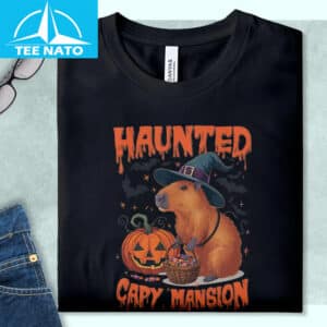 Funny Halloween Capybara Shirt for Spooky Season
