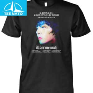 G Dragon Ubermensch Phase 3 Usa World Tour 2025 Shirt