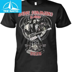Gene Simmons Band 2025 Concert Shirt 12 Gene Simmons Band 2025 Concert Shirt