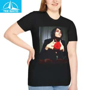 Gerard Way My Chemical Romance Rose Shirt5