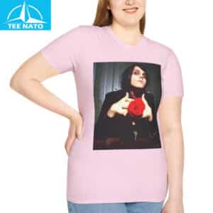 Gerard Way My Chemical Romance Rose Shirt7