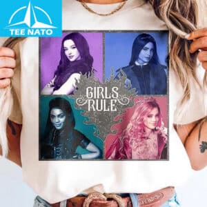 Girls Rule Descendants Mal Evie Uma Audrey Shirt1