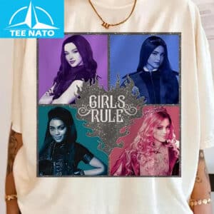Girls Rule Descendants Mal Evie Uma Audrey Shirt3