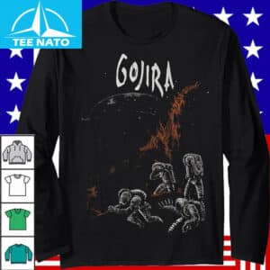 Gojira Astronaut Metal Shirt2