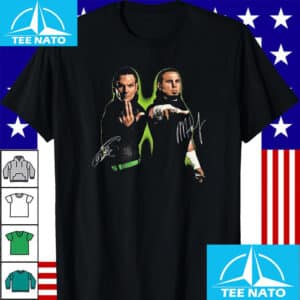 Hardy Boyz Wrestling Duo Double Sided T Shirt