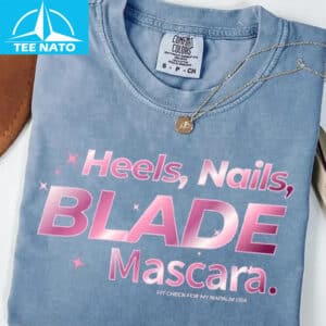 Heels Nails Blade Mascara Fit Check For My Napalm Era Shirt2