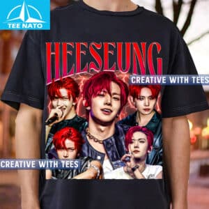 Heeseung Vintage Aesthetic Shirt