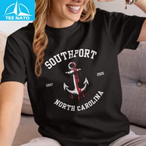 Helen Shivers Southport North Carolina Anchor Shirt