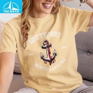 Helen Shivers Southport North Carolina Anchor Shirt4