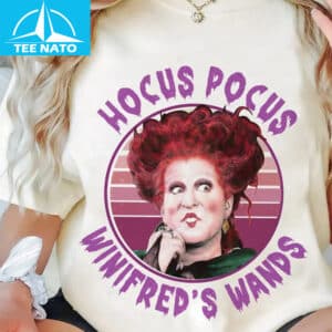 Hocus Pocus Winifreds Wands Witch Halloween Shirt