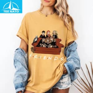 Hogwarts Friends Funny Wizarding World x TV Show Crossover Shirt2